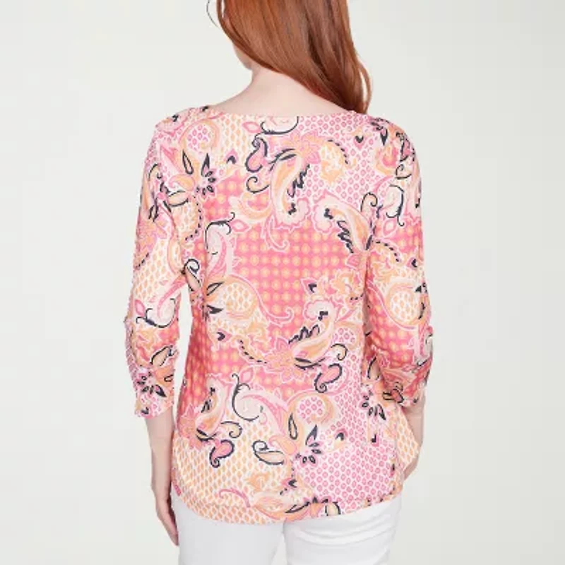 Larky Lark Womens 3/4 Sleeve T-Shirt