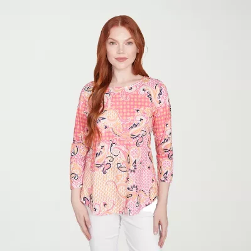 Larky Lark Womens 3/4 Sleeve T-Shirt