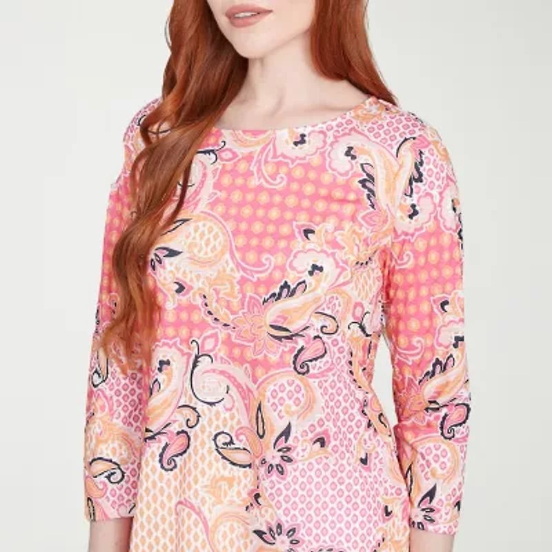 Larky Lark Womens 3/4 Sleeve T-Shirt
