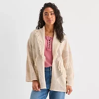 Frye and Co. Womens Open Front Cardigan