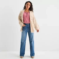 Frye and Co. Womens Open Front Cardigan