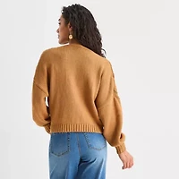 Frye and Co. Womens V Neck Button Cardigan