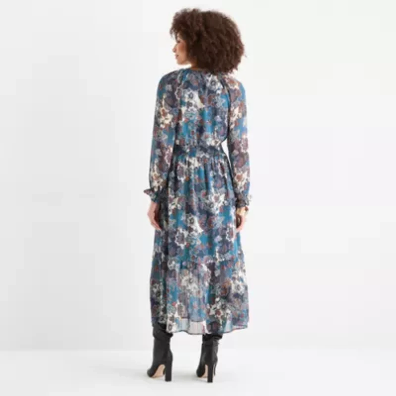Frye and Co. Womens Floral Maxi Dress