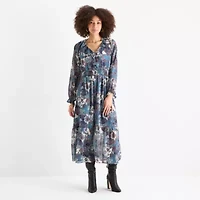 Frye and Co. Womens Floral Maxi Dress
