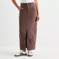 a.n.a Womens High Rise Maxi Skirt