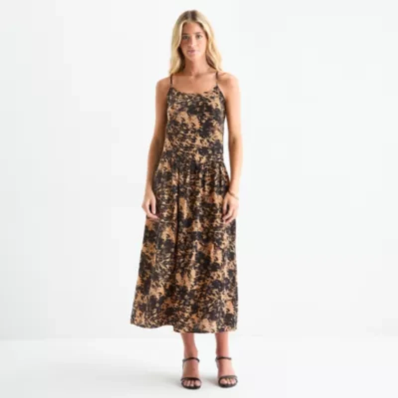 a.n.a Womens Sleeveless Maxi Dress