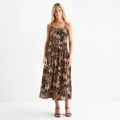 a.n.a Womens Sleeveless Maxi Dress