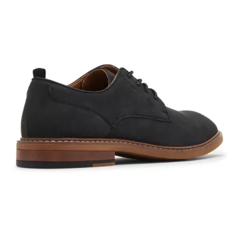 Steve Madden Earnest Mens Round Oxford Shoes