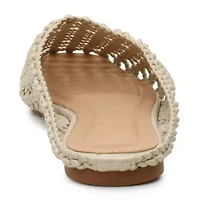 Nicole Miller Bottero Womens Square Mules