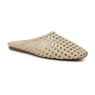 Nicole Miller Bottero Womens Square Mules