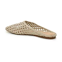 Nicole Miller Bottero Womens Square Mules
