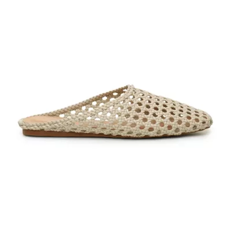 Nicole Miller Bottero Womens Square Mules