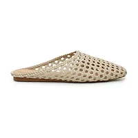 Nicole Miller Bottero Womens Square Mules