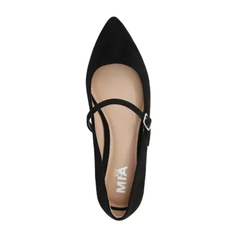 Mia Girl Fionna Womens Pointed Closed Toe Mary Jane Shoes