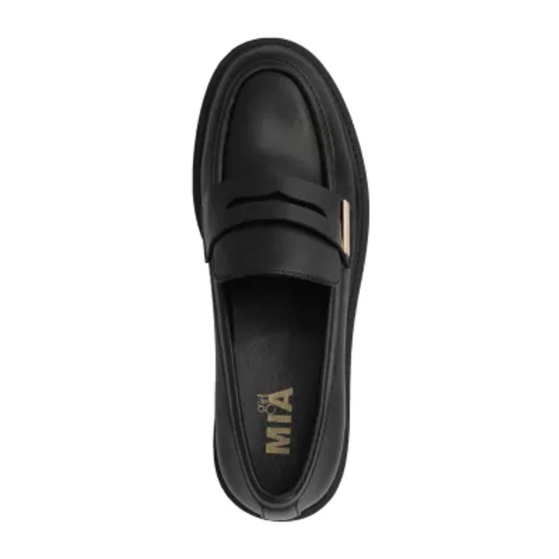Mia Girl Mallia Womens Round Closed Toe Loafers