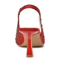 Nicole Miller Scoutie Womens Pointed Closed Toe Kitten Heel Pumps