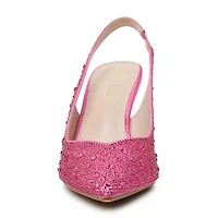 Nicole Miller Scoutie Womens Pointed Closed Toe Kitten Heel Pumps