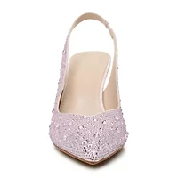 Nicole Miller Scoutie Womens Pointed Closed Toe Kitten Heel Pumps