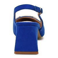 Nicole Miller Melrose Womens Pointed Closed Toe Block Heel Pumps