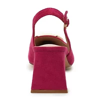 Nicole Miller Melrose Womens Pointed Closed Toe Block Heel Pumps