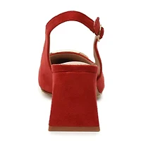 Nicole Miller Melrose Womens Pointed Closed Toe Block Heel Pumps