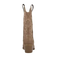 Mia Girl Womens Faylinn Stacked Heel Cowboy Boots