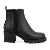 Mia Girl Womens Laritza Block Heel Chelsea Boots