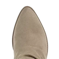 Mia Girl Womens Tawny Block Heel Cowboy Boots