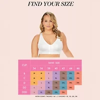 Exquisite Form FULLY® Seamless Wireless Full Coverage Bra with Front Closure -5101000