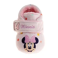 Josmo Girls Winnie The Pooh Bootie Crib Shoes