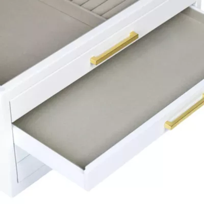 White Jewelry Box