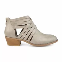 Journee Collection Womens Thelma Block Heel Booties