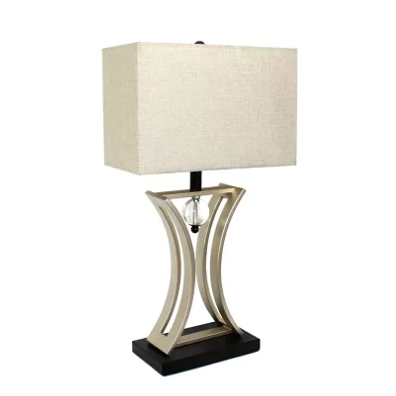 All the Rages Elegant Designs Metal Table Lamp