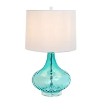 All the Rages Elegant Designs Glass Table Lamp