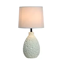 All the Rages Simple Designs Ceramic Table Lamp