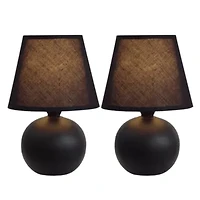 Simple Designs Mini Globe 2-pc. Lamp Set