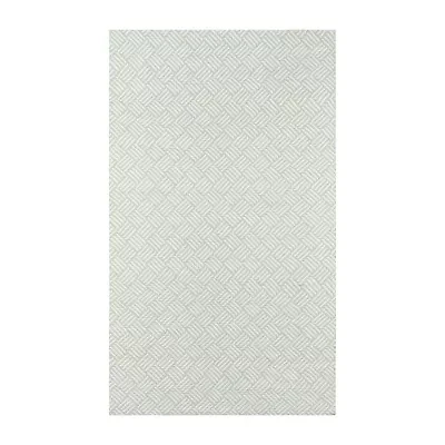 Madcap Cottage By Momeni Beach Club Geometric Hand Knotted Indoor Outdoor Rectangular Accent Rug