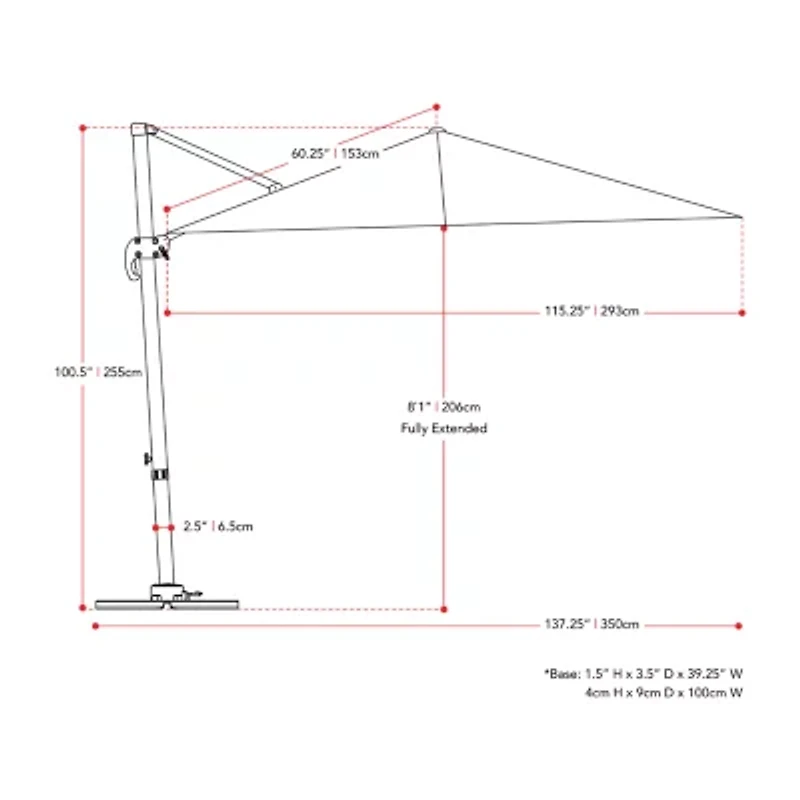Corliving Patio Umbrella