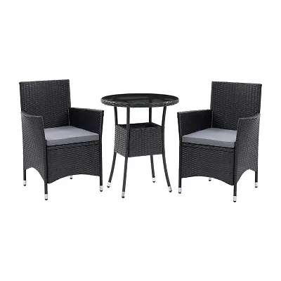 Corliving Parksville 3-pc. Bistro Set