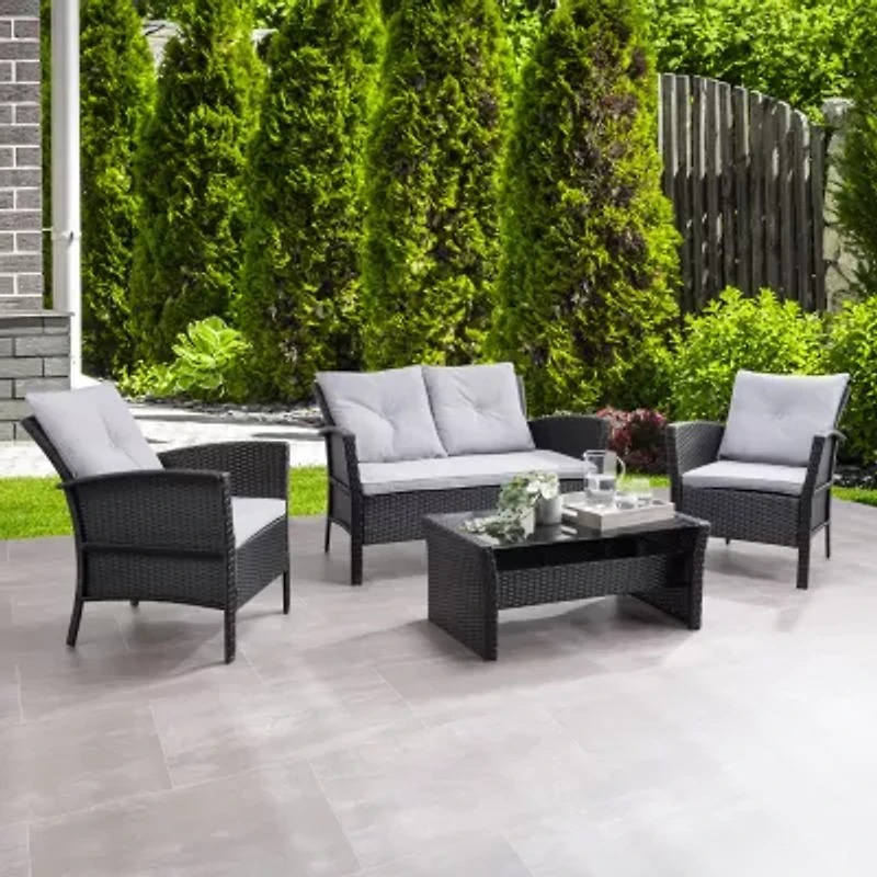 Corliving Cascade 4-pc. Conversation Set