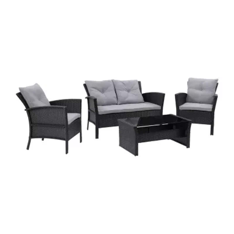 Corliving Cascade 4-pc. Conversation Set