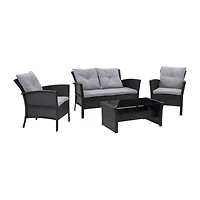 Corliving Cascade 4-pc. Conversation Set