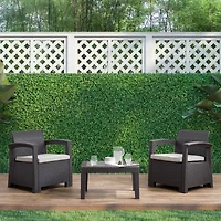 Corliving Lake Front 3-pc. Conversation Set