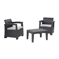 Corliving Lake Front 3-pc. Conversation Set
