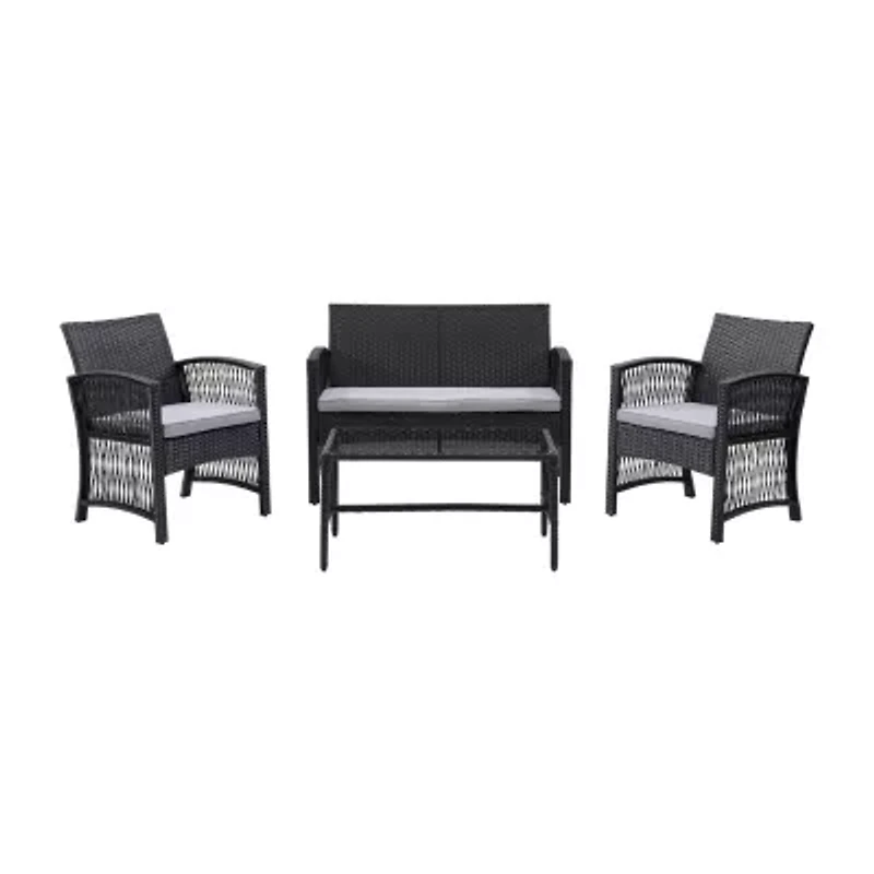 Corliving Parksville 4-pc. Conversation Set