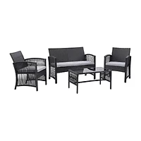 Corliving Parksville 4-pc. Conversation Set