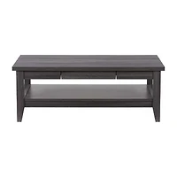 Corliving Hollywood Storage 2-Drawer Coffee Table
