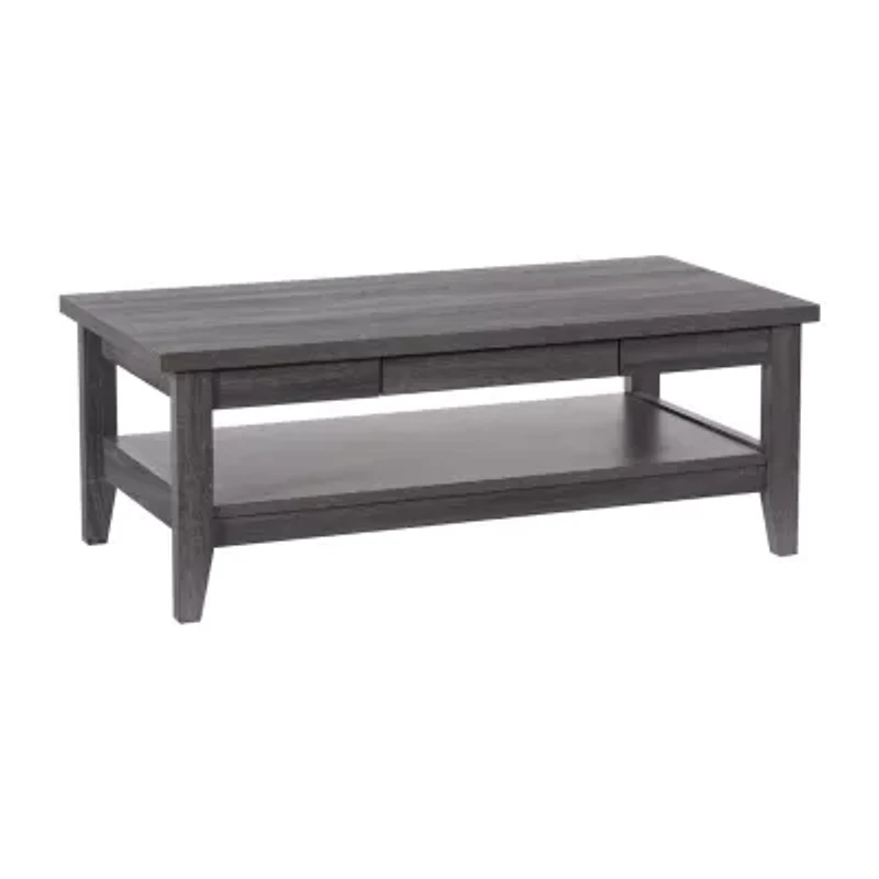Corliving Hollywood Storage 2-Drawer Coffee Table