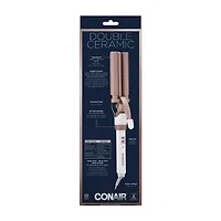 Conair Double Ceramic Rose Gold Triple Hair Waver