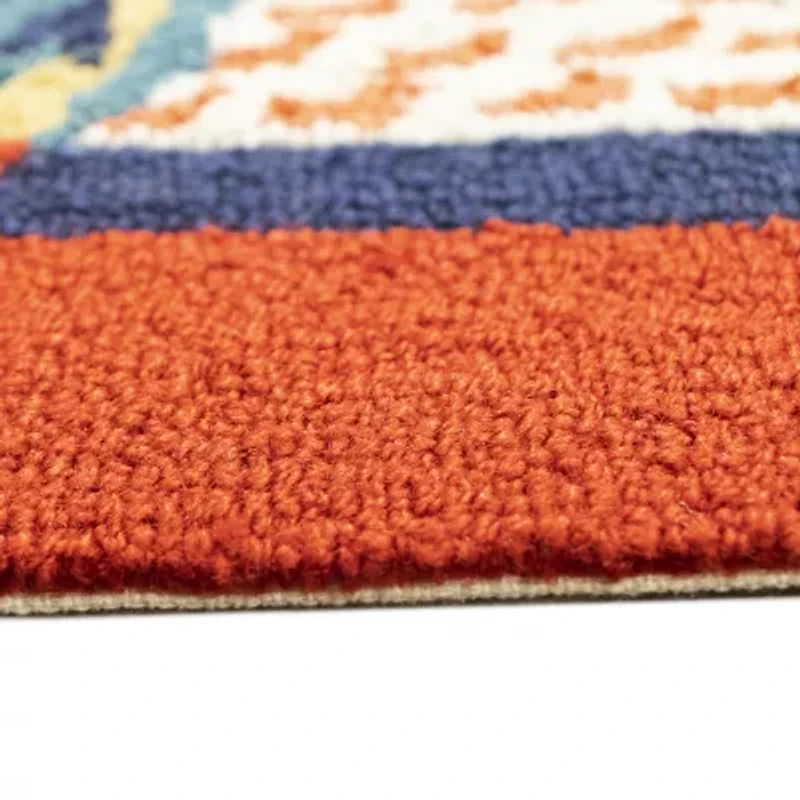 Liora Manne Frontporch What A Hoot Hand Tufted Washable Indoor Outdoor Rectangular Accent Rug
